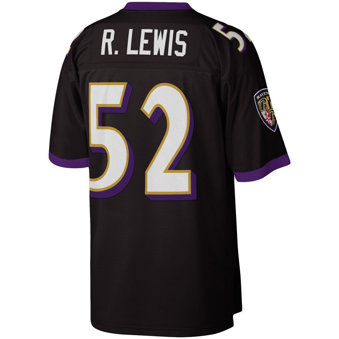 Ray Lewis Baltimore Ravens Black Legacy Replica Jersey