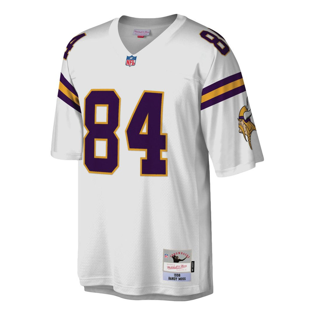 Randy Moss Minnesota Vikings White Legacy Replica Jersey
