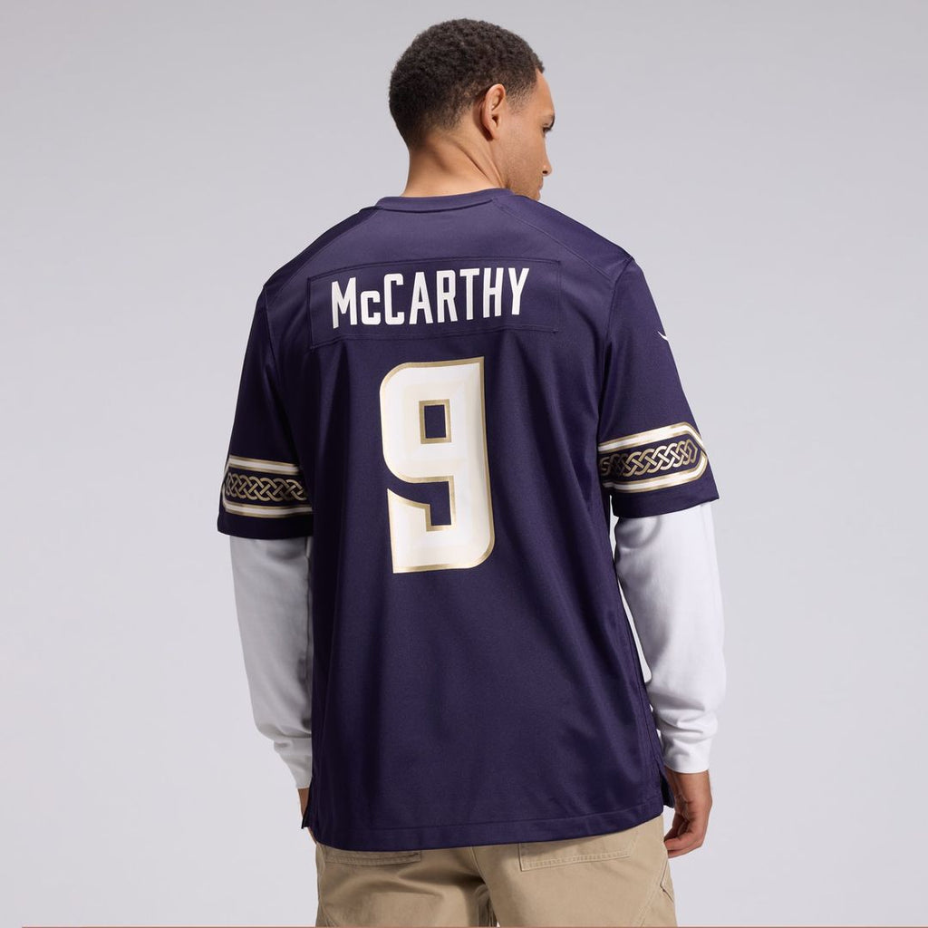 J.J McCarthy Minnesota Vikings Purple 2026 Rivalries Collection Game Jersey
