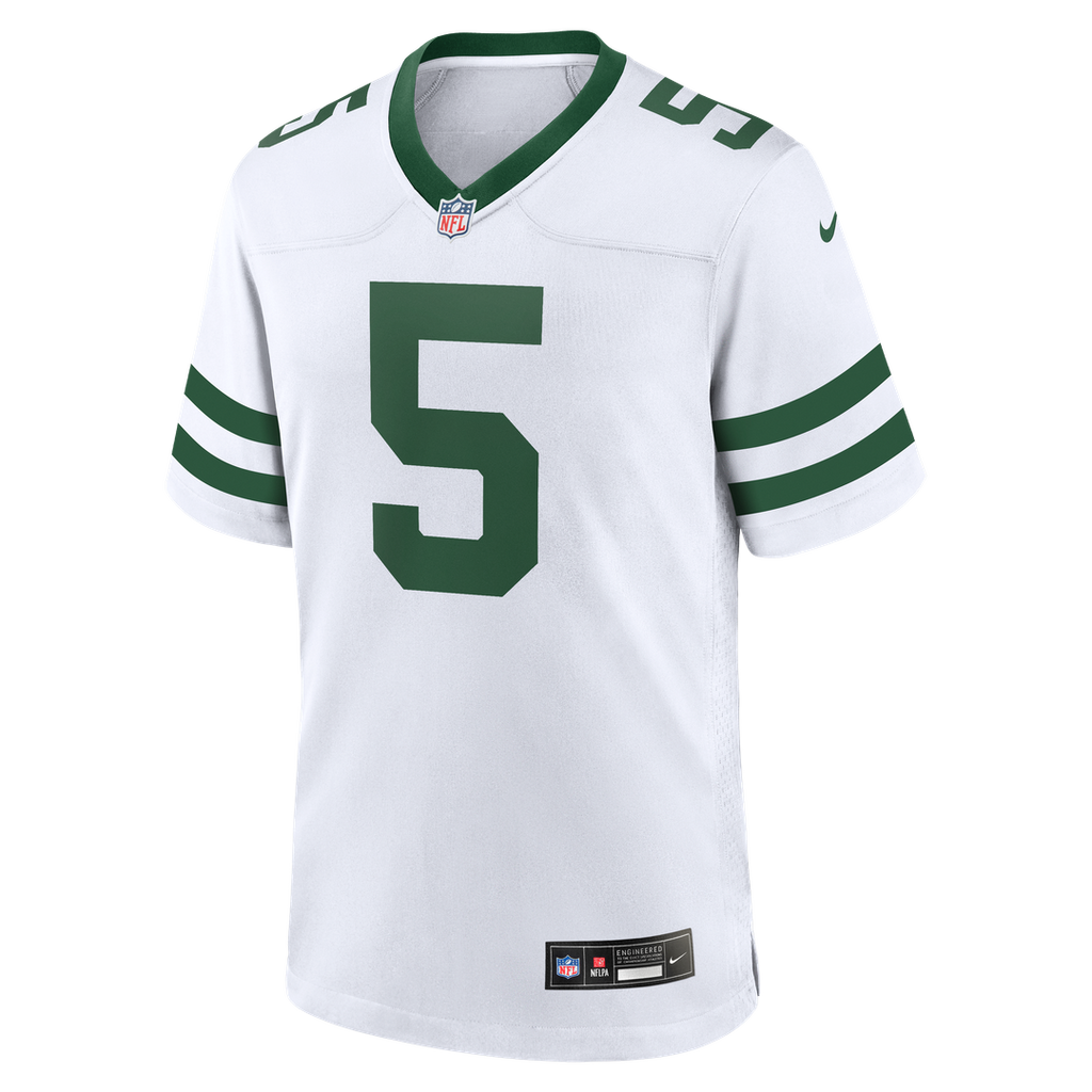 Garrett Wilson New York Jets Legacy White Game Jersey