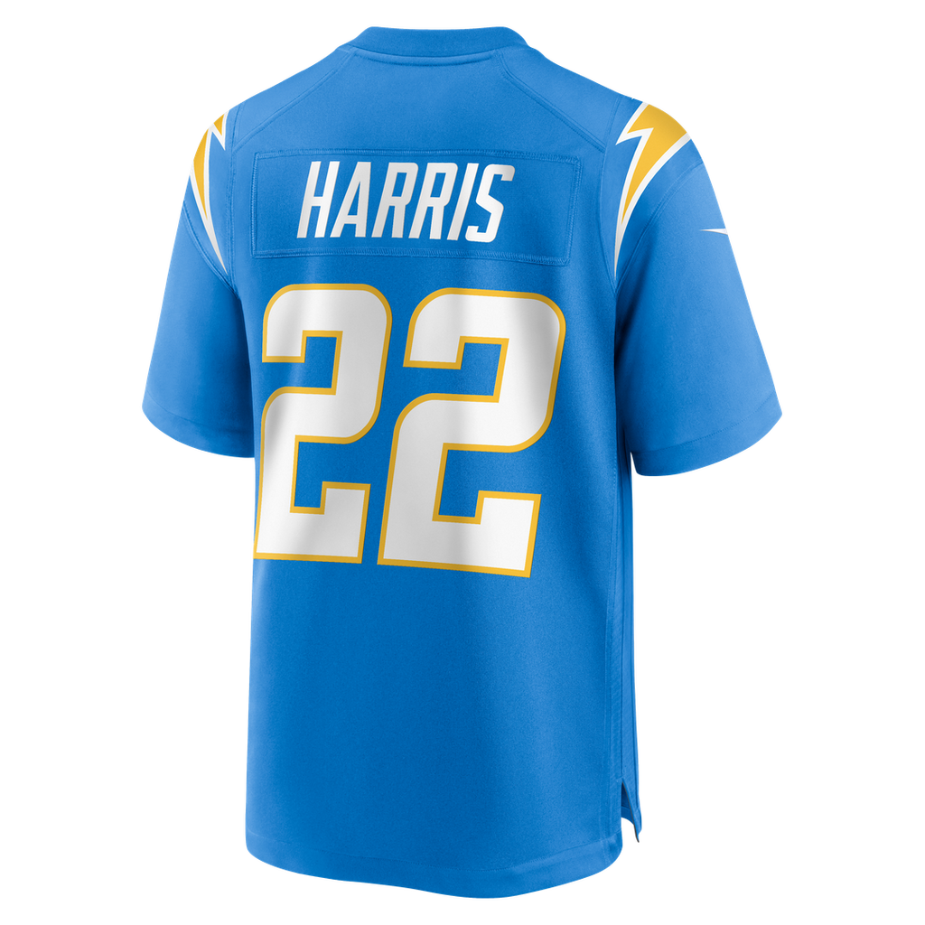 Najee Harris Los Angeles Chargers Powder Blue Game Player Jersey