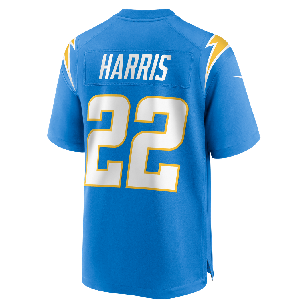 Najee Harris Los Angeles Chargers Powder Blue Game Player Jersey
