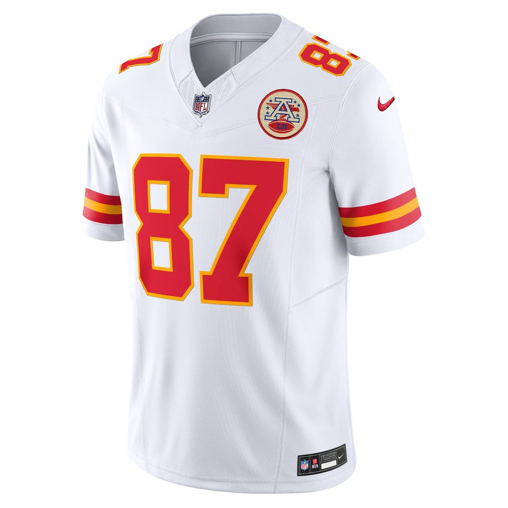 Travis Kelce Kansas City Chiefs Red Vapor F.U.S.E. Limited Jersey