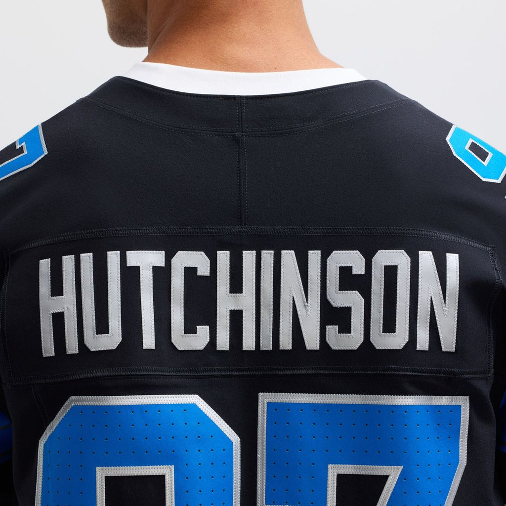 Aidan Hutchinson Detroit Lions Black Alternate Vapor F.U.S.E. Elite Jersey
