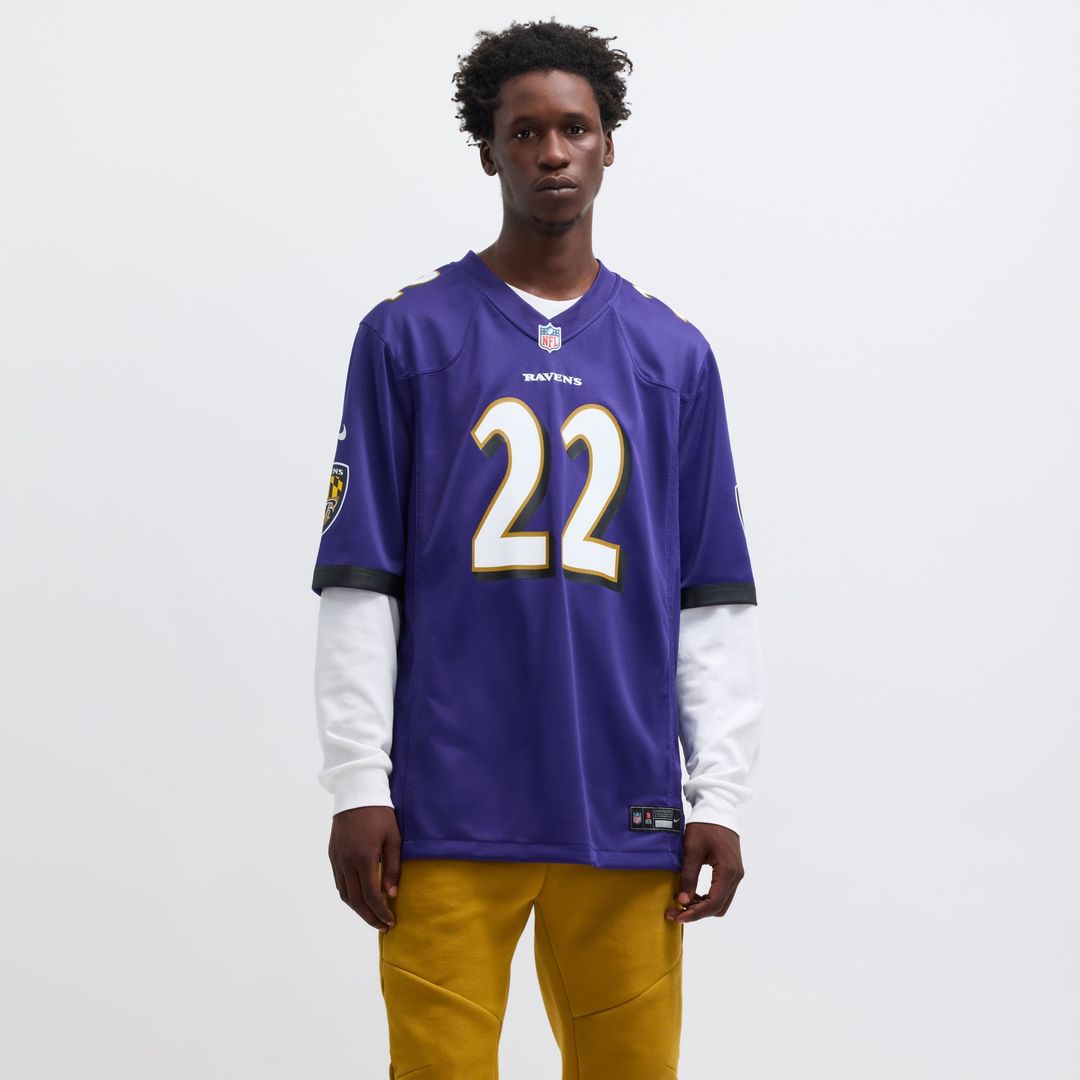 Derrick Henry Baltimore Ravens Purple Game Player Jersey