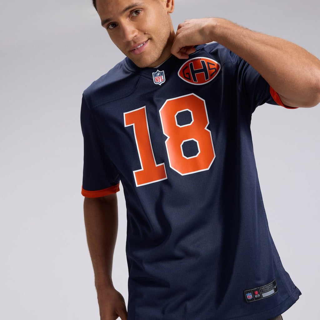 Caleb Williams Chicago Bears Navy 2026 Rivalries Collection Game Jersey