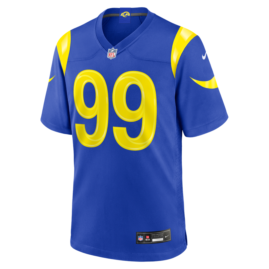 Aaron Donald Los Angeles Rams Royal Game Jersey