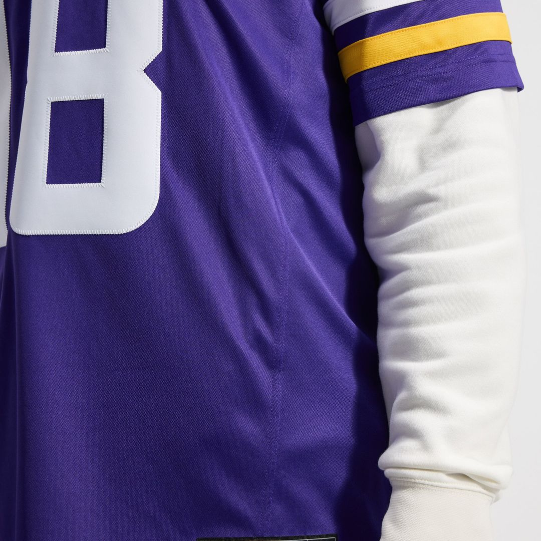 Justin Jefferson Minnesota Vikings White Alternate Vapor F.U.S.E. Stitched Limited Jersey