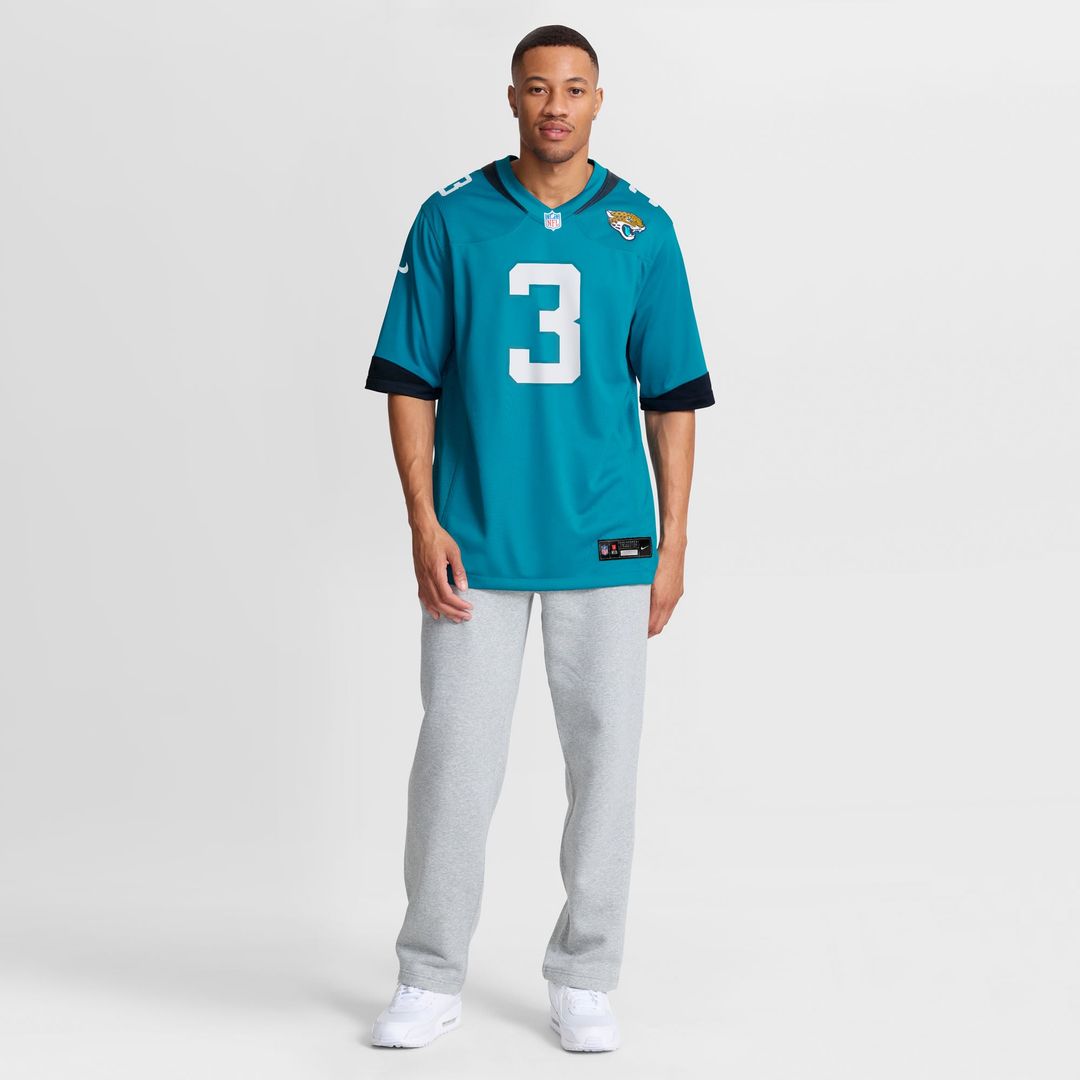 Jakobi Meyers Jacksonville Jaguars Teal Team Game Jersey