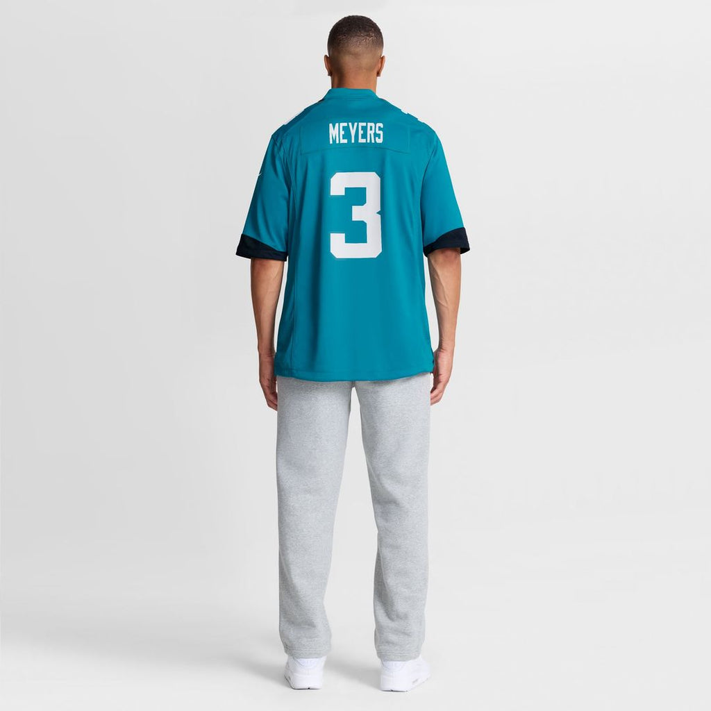 Jakobi Meyers Jacksonville Jaguars Teal Team Game Jersey