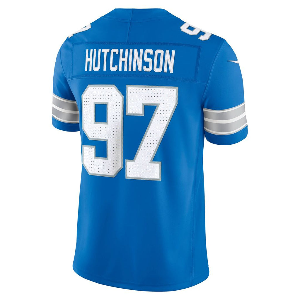 Aidan Hutchinson Detroit Lions Black Alternate Vapor F.U.S.E. Stitched Limited Jersey