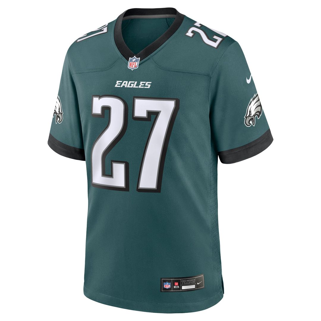 Quinyon Mitchell Philadelphia Eagles Midnight Green Player Game Jersey