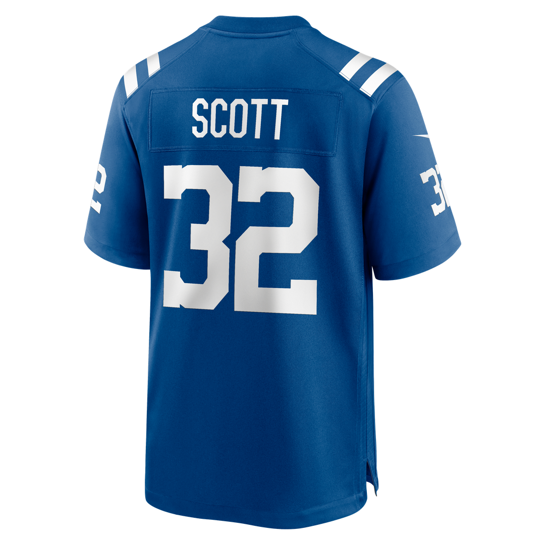 Daniel Scott Indianapolis Colts Royal Team Game Jersey