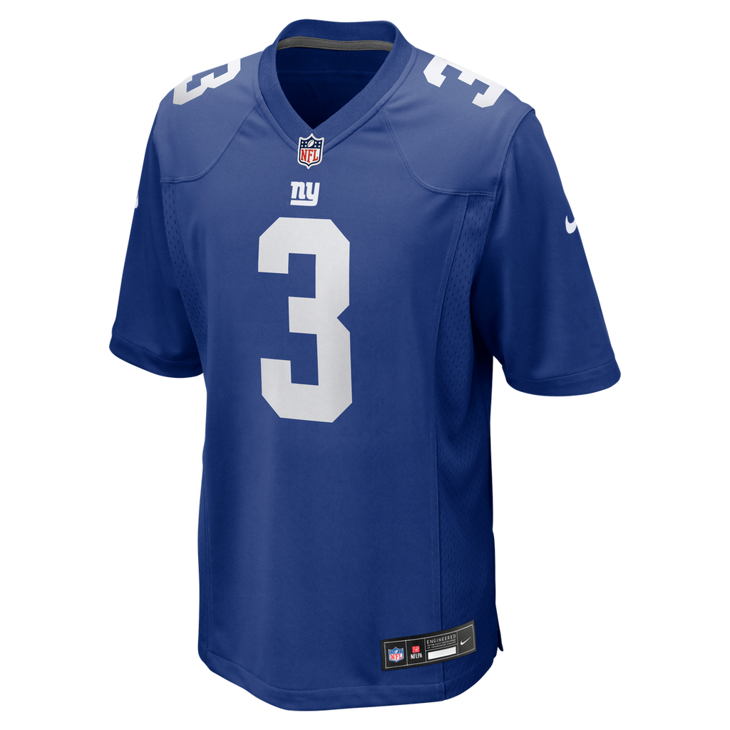Abdul Carter New York Giants Royal Team Game Jersey