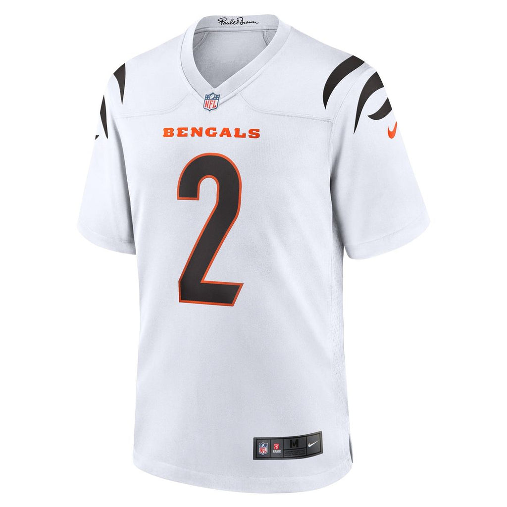 Evan McPherson Cincinnati Bengals White Game Player Jersey