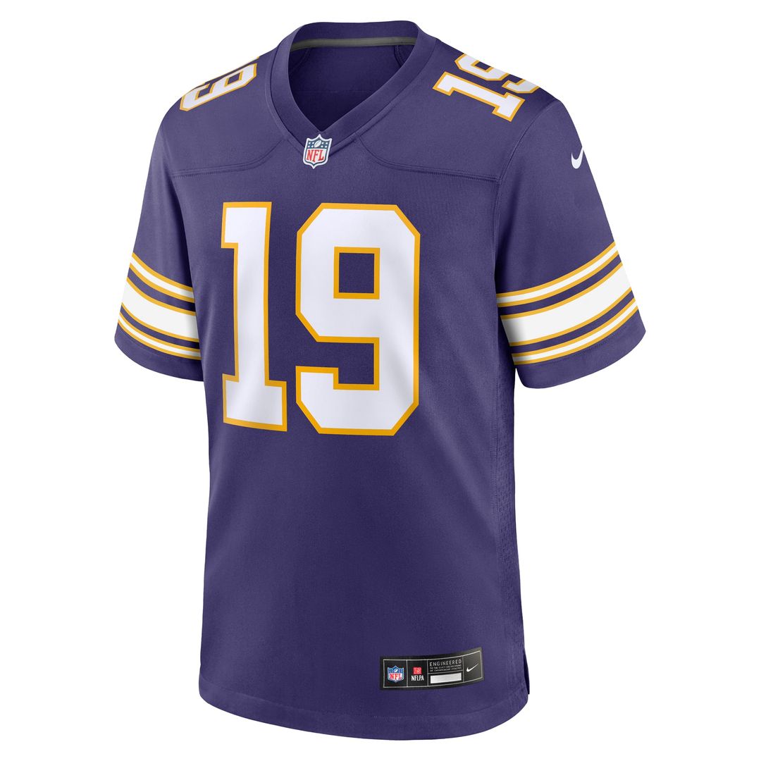 Adam Thielen Minnesota Vikings Purple Alternate Game Player Jersey