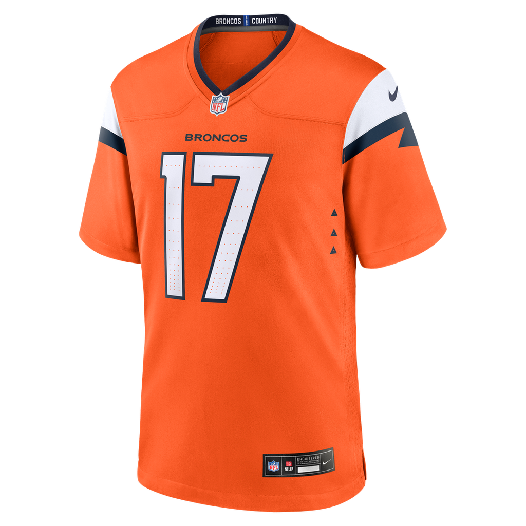 Jaylen Waddle Denver Broncos Orange Game Jersey