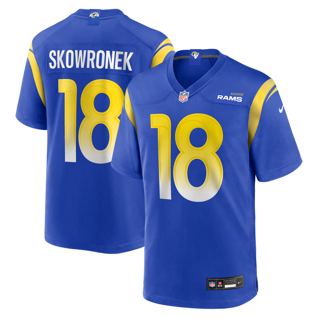 Ben Skowronek Los Angeles Rams Royal Game Jersey
