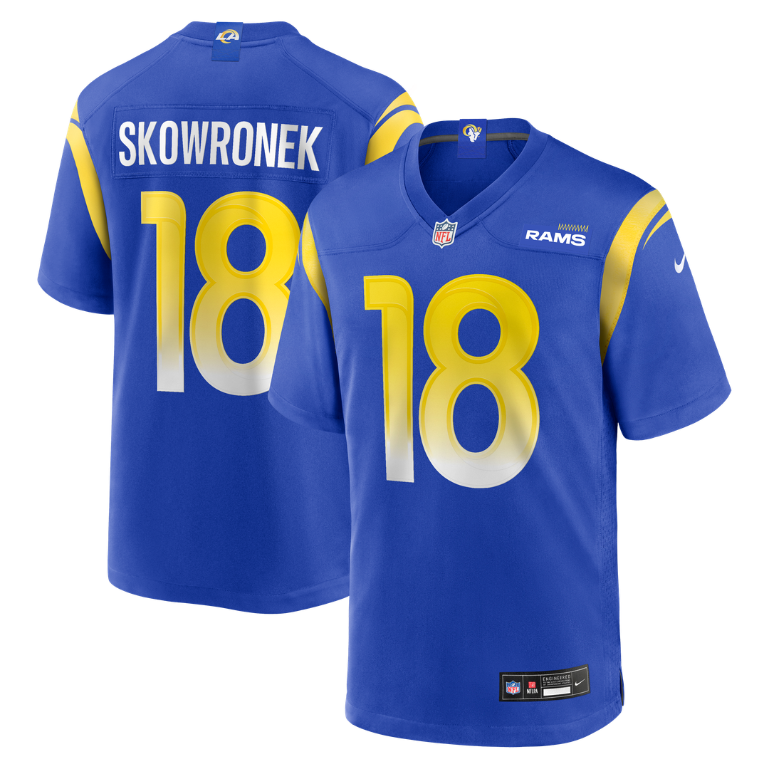 Ben Skowronek Los Angeles Rams Royal Game Jersey