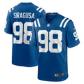 Tony Siragusa Indianapolis Colts Royal Game Retired Player Jersey
