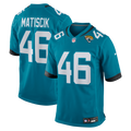 Ross Matiscik Jacksonville Jaguars Teal Game Jersey