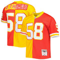 Derrick Thomas Kansas City Chiefs Red/Gold 1994 Split Legacy Replica Jersey