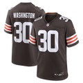 Zion Washington Cleveland Browns Brown Team Game Jersey