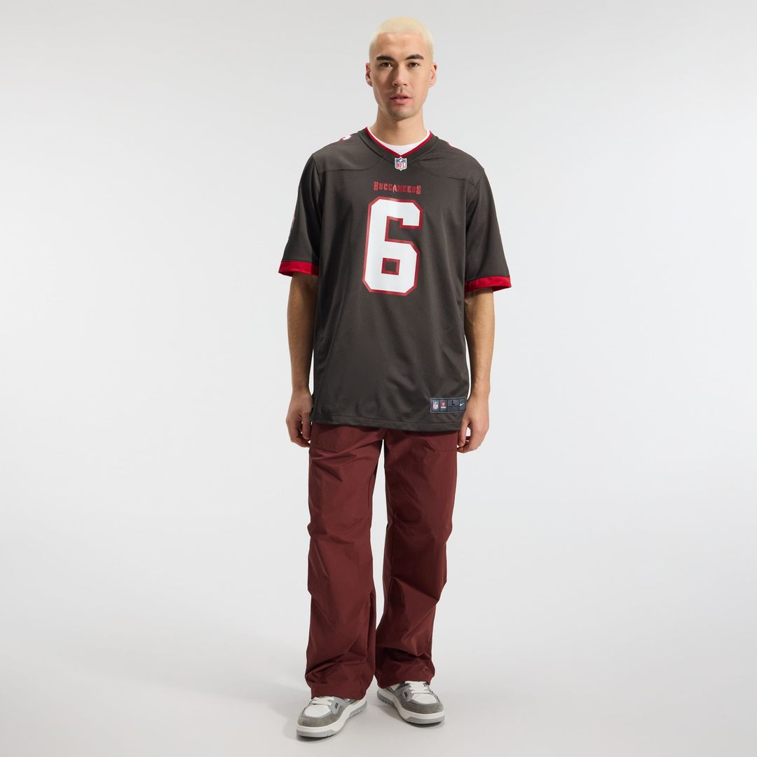 Baker Mayfield Tampa Bay Buccaneers Pewter Alternate Game Player Jersey
