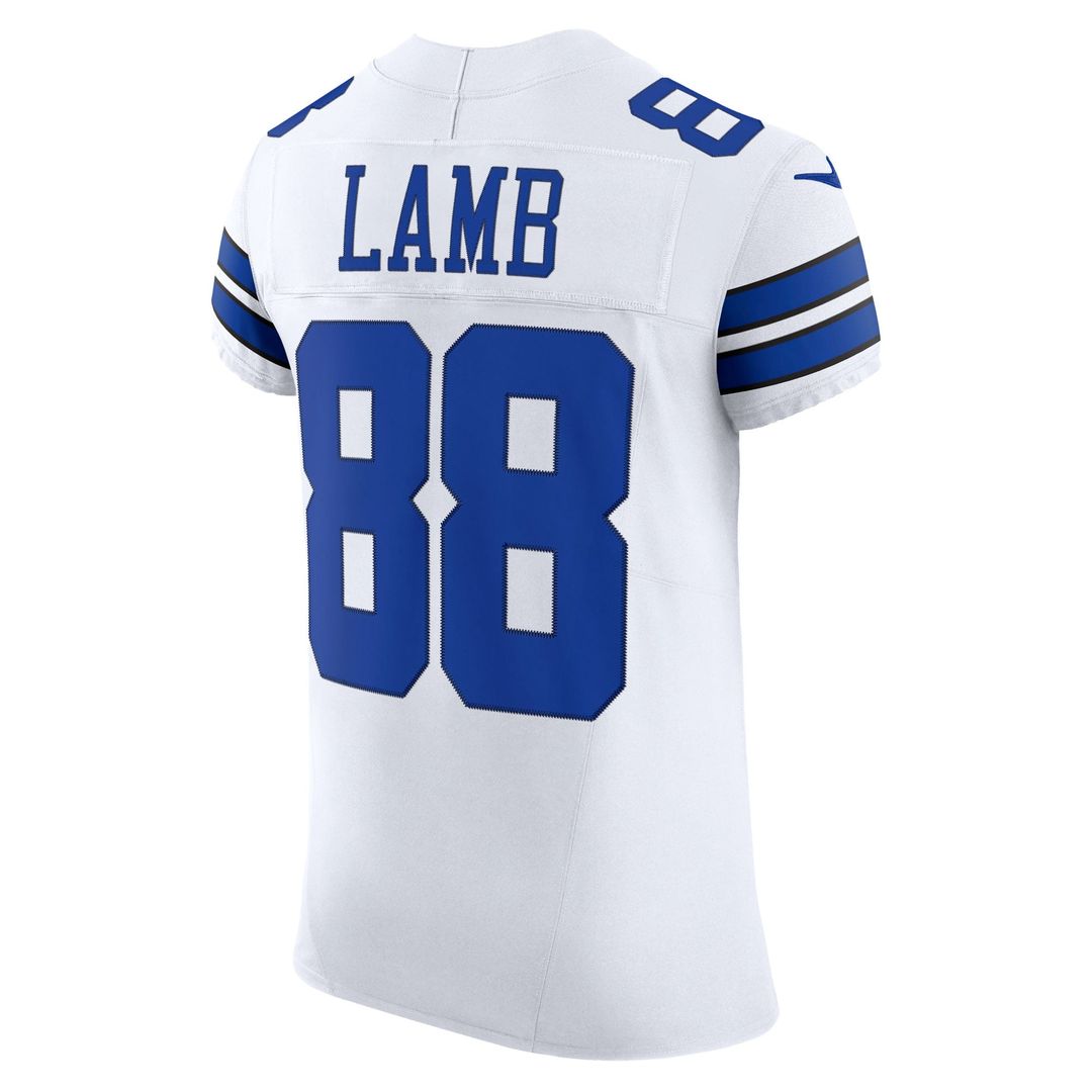 CeeDee Lamb Dallas Cowboys White Vapor F.U.S.E. Elite Jersey