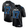 Daniel Jones Indianapolis Colts Carbon Black Fashion Game Jersey