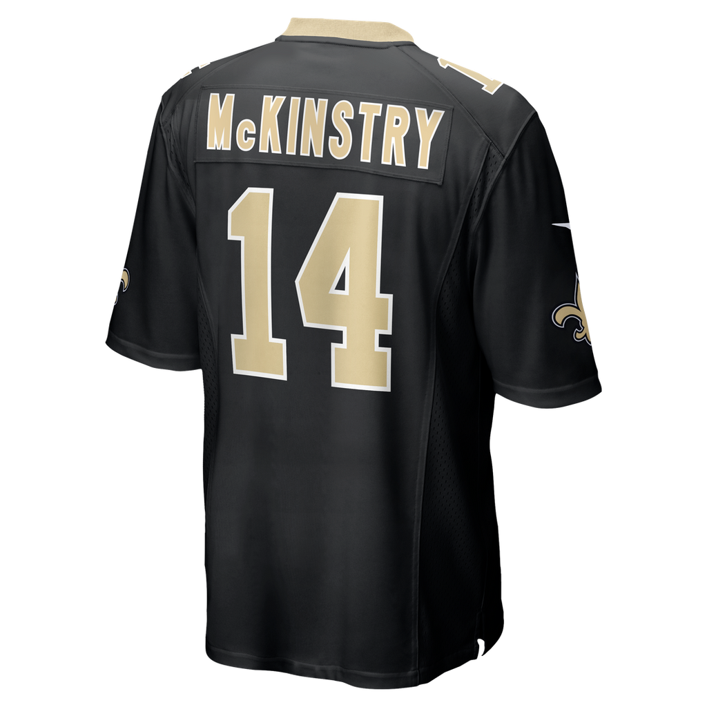 Ga'Quincy McKinstry New Orleans Saints Black Player Game Jersey