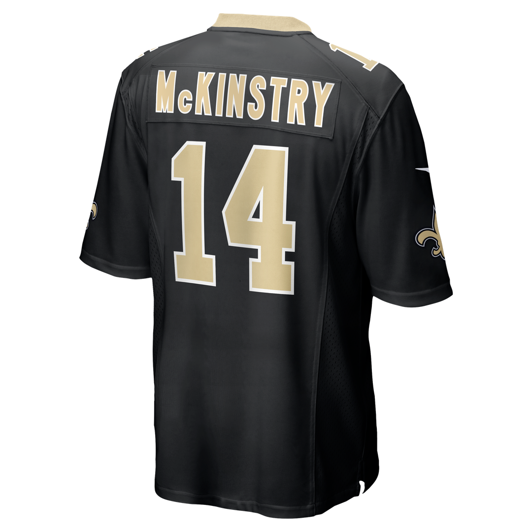 Ga'Quincy McKinstry New Orleans Saints Black Player Game Jersey