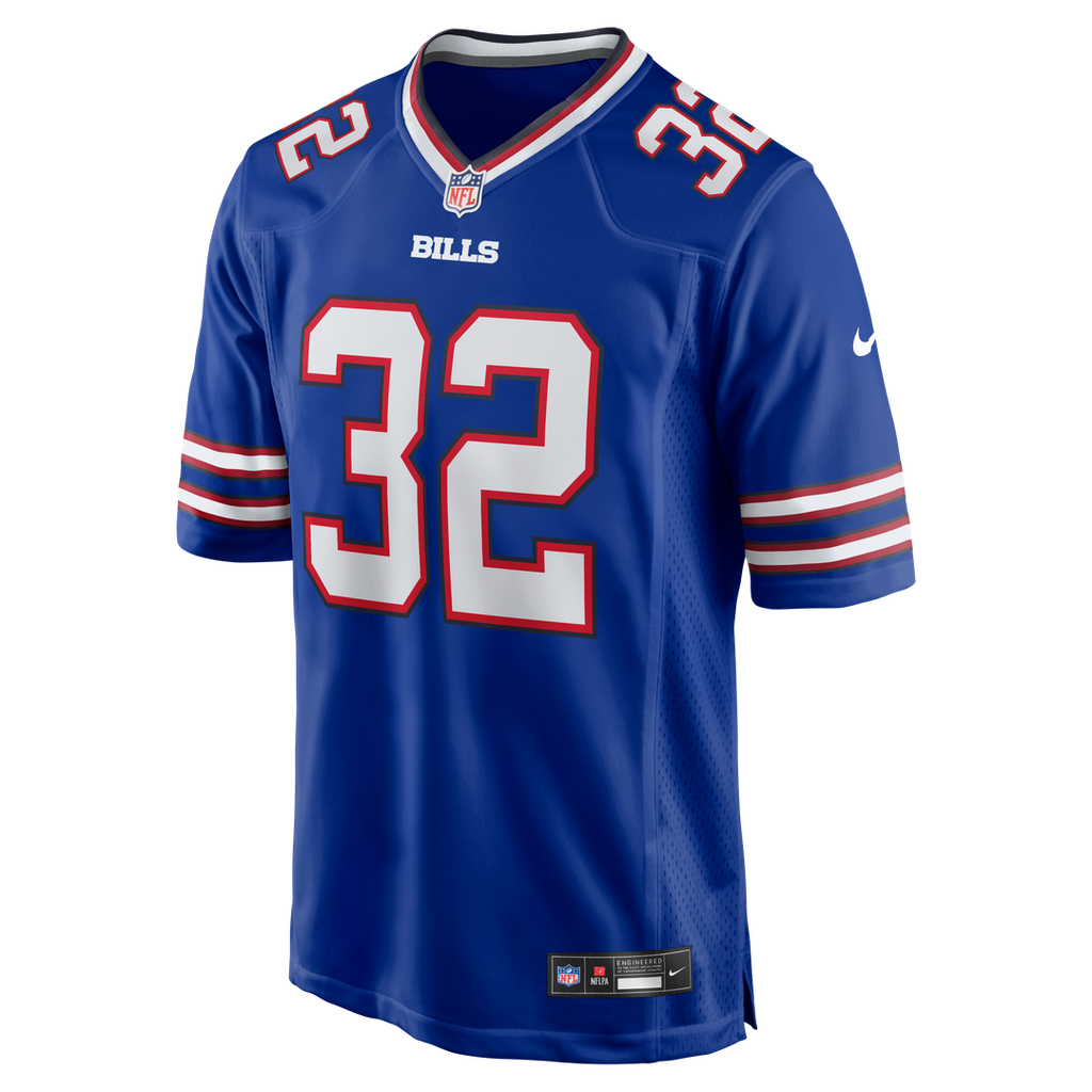 Toriano Pride Jr. Buffalo Bills Royal Team Game Jersey