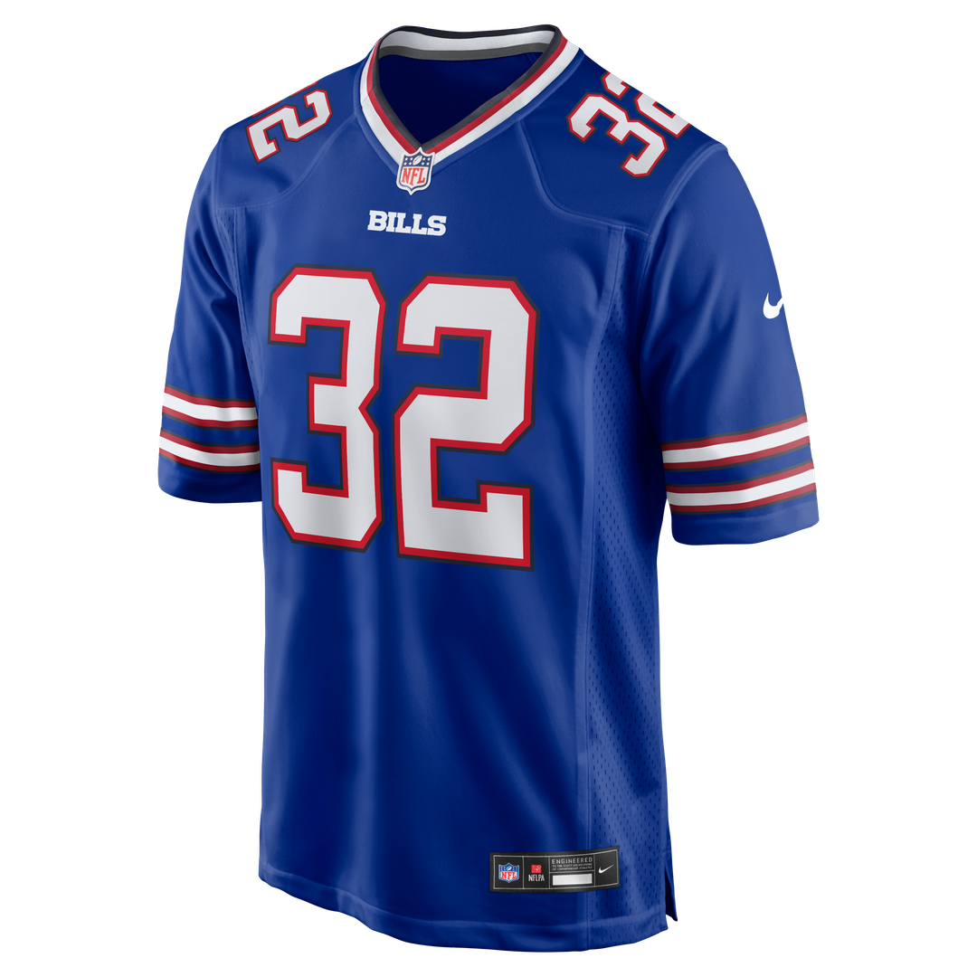 Toriano Pride Jr. Buffalo Bills Royal Team Game Jersey