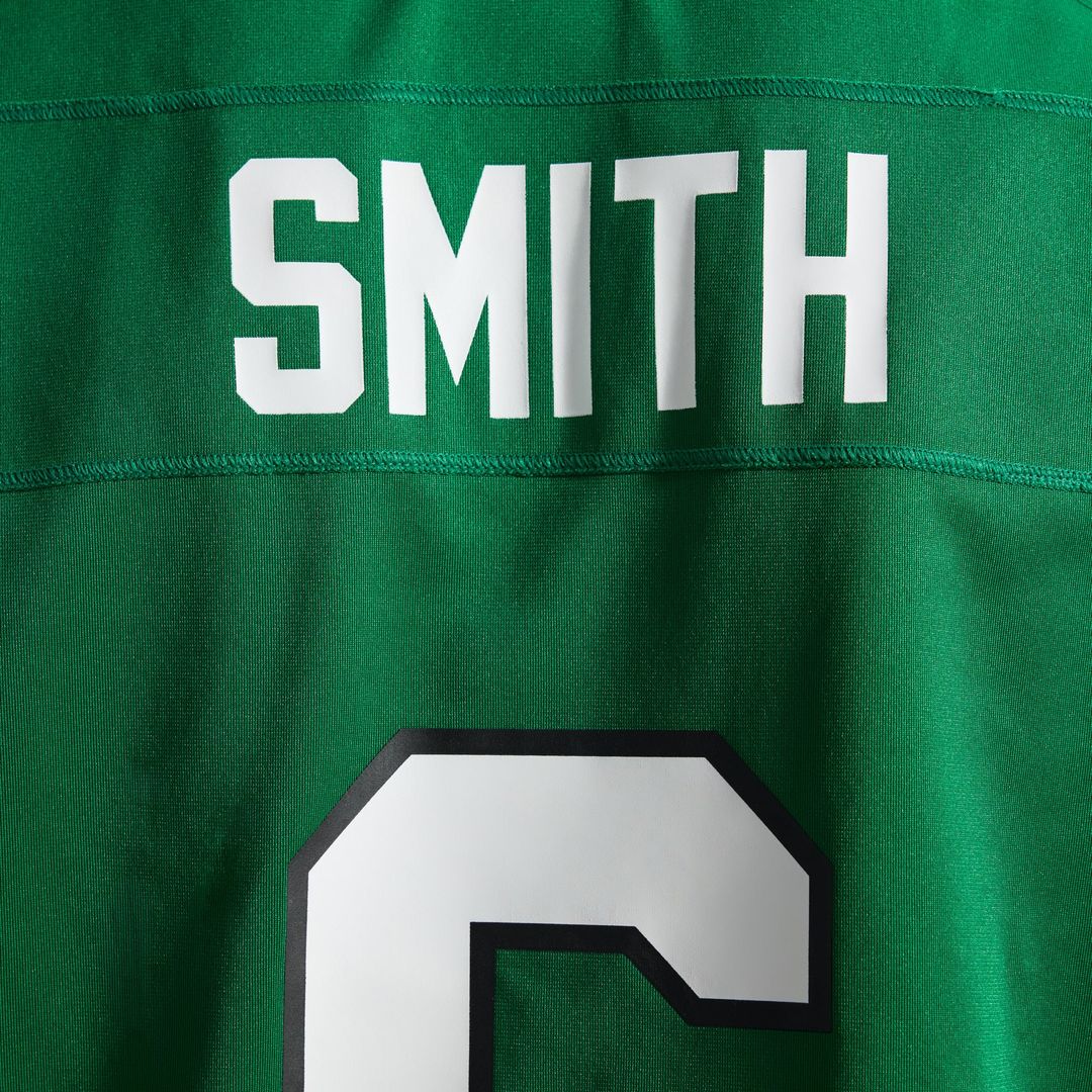 DeVonta Smith Philadelphia Eagles Kelly Green Alternate Game Player Jersey