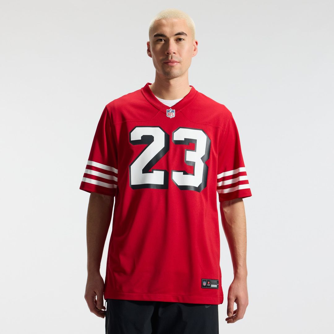 Christian McCaffrey San Francisco 49ers Scarlet Alternate Game Player Jersey