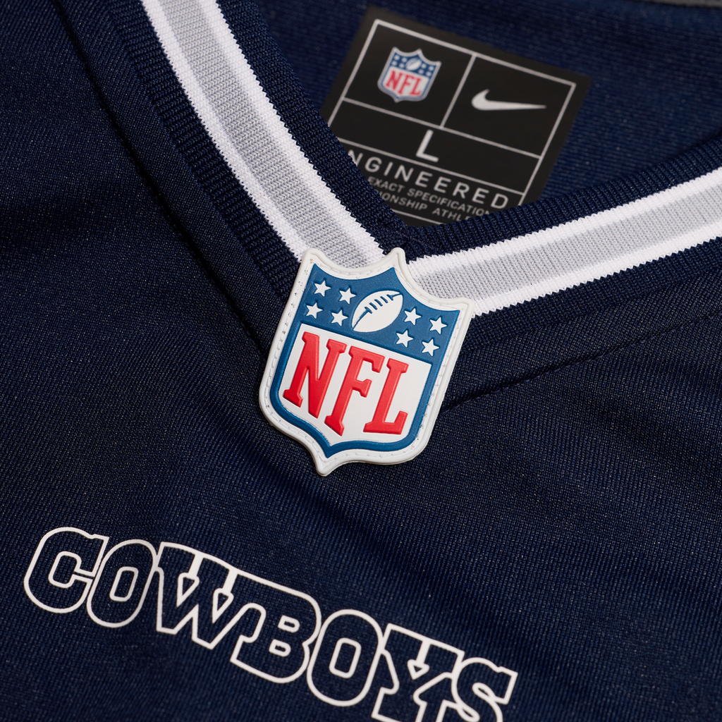 Tyler Booker Dallas Cowboys Navy Team Game Jersey
