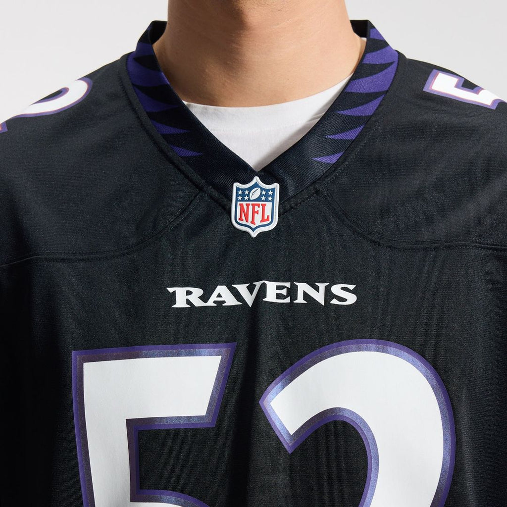 Ray Lewis Baltimore Ravens Black Alternate Retired Player Game Jersey