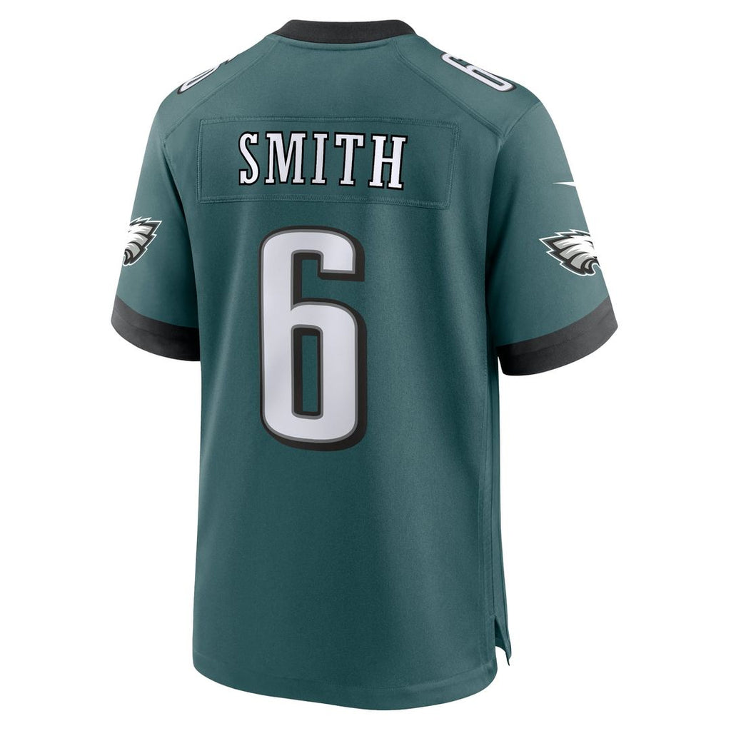 DeVonta Smith Philadelphia Eagles Midnight Green Team Game Jersey