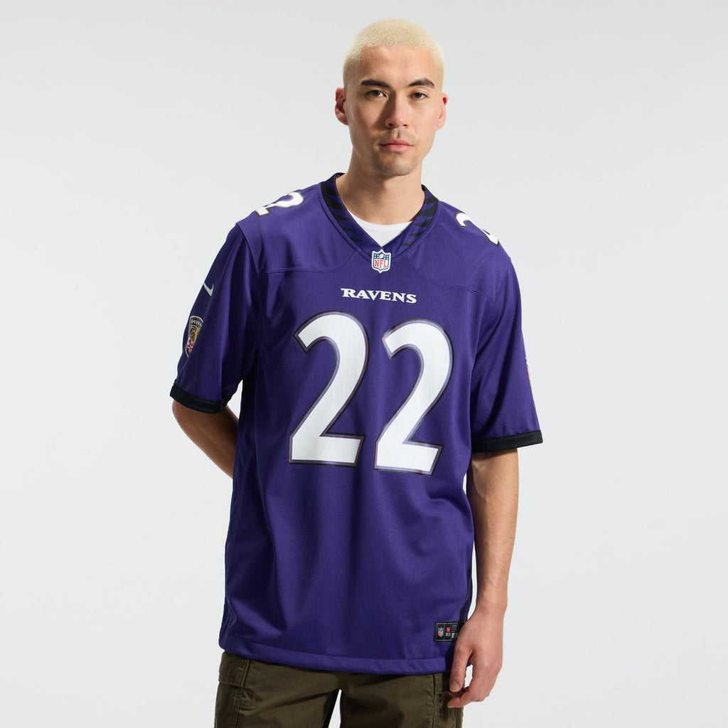 Derrick Henry Baltimore Ravens Purple Team Game Jersey