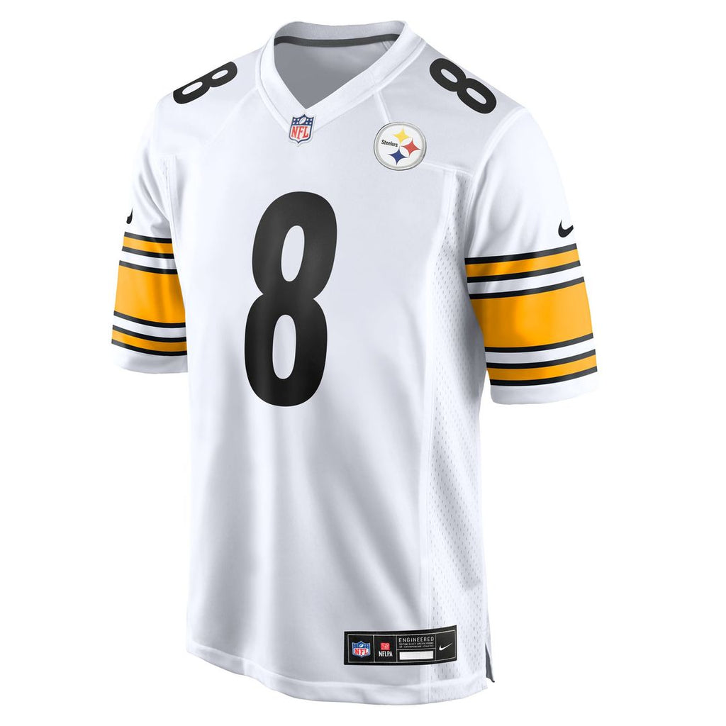 Aaron Rodgers Pittsburgh Steelers Gold Alternate 1933 Throwback Game Jersey