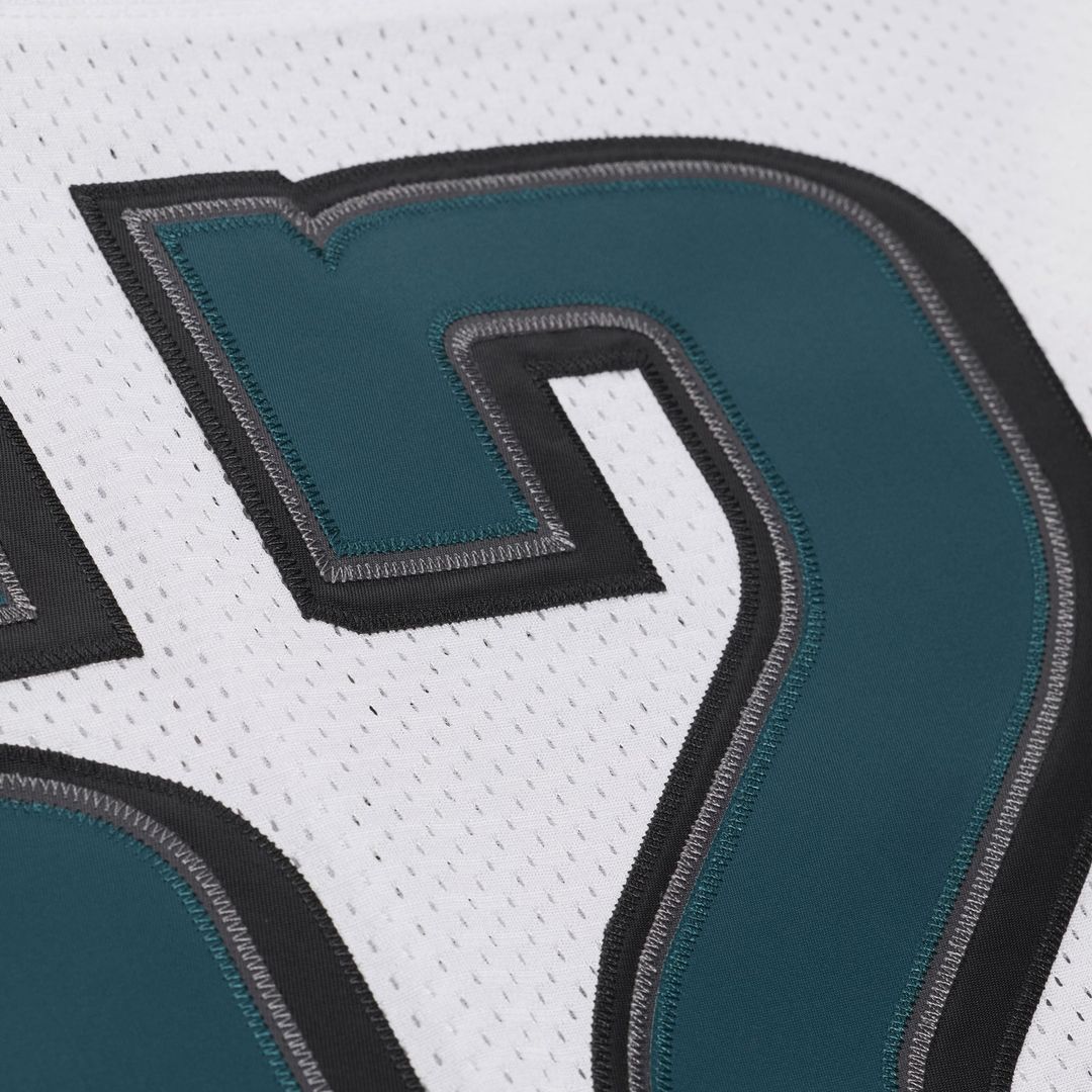 Jason Kelce Philadelphia Eagles White 2011 Authentic Throwback Jersey