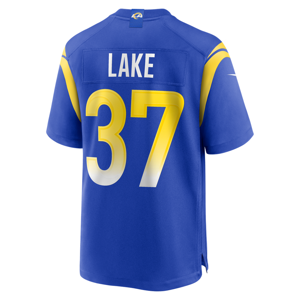 Quentin Lake Los Angeles Rams Royal Game Player Jersey