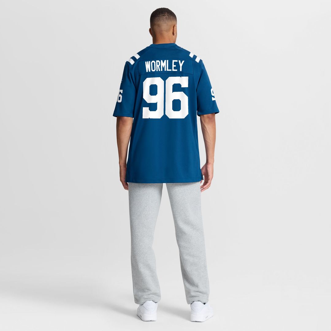 Chris Wormley Indianapolis Colts Royal Team Game Jersey