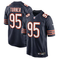 Shemar Turner Chicago Bears Navy Team Game Jersey