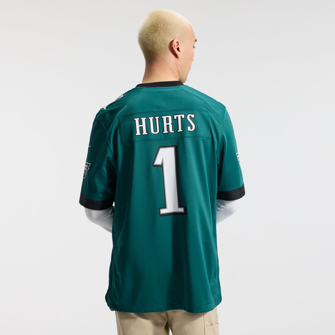 Jalen Hurts Philadelphia Eagles Black Alternate Game Jersey