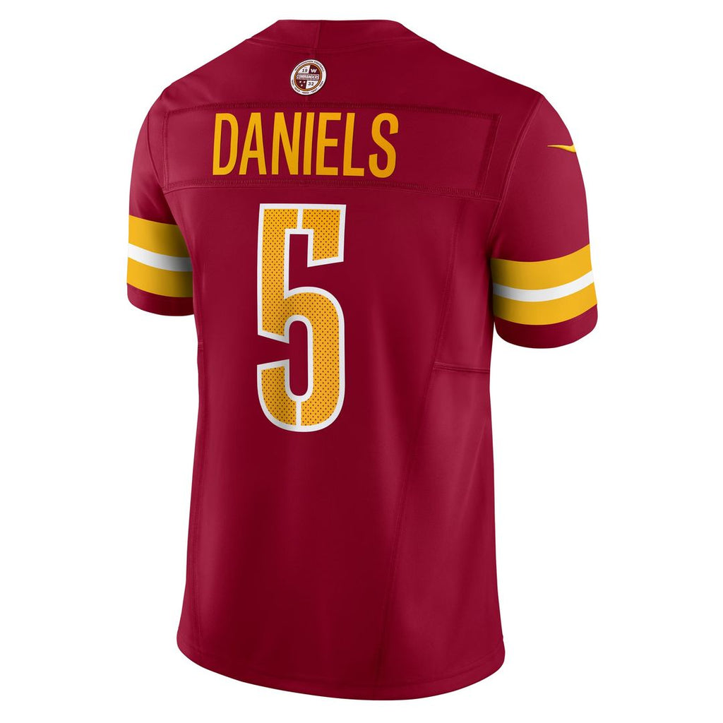 Washington Commanders Jayden Daniels White Vapor F.U.S.E. Limited Super Bowl Era Jersey