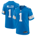Blake Miller Detroit Lions Blue Team Game Jersey