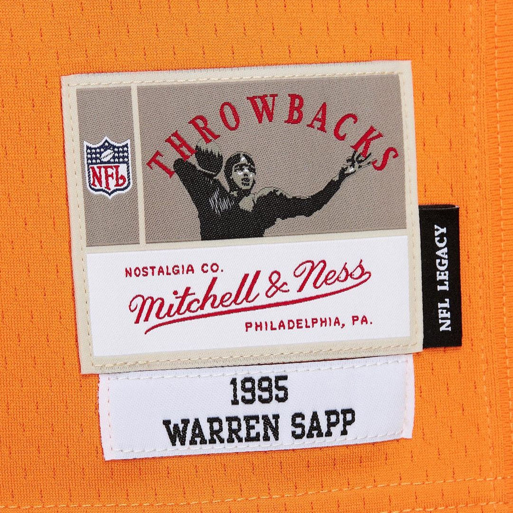Warren Sapp Tampa Bay Buccaneers Orange 1995 Legacy Replica Jersey
