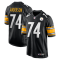 Spencer Anderson Pittsburgh Steelers Black Game Jersey